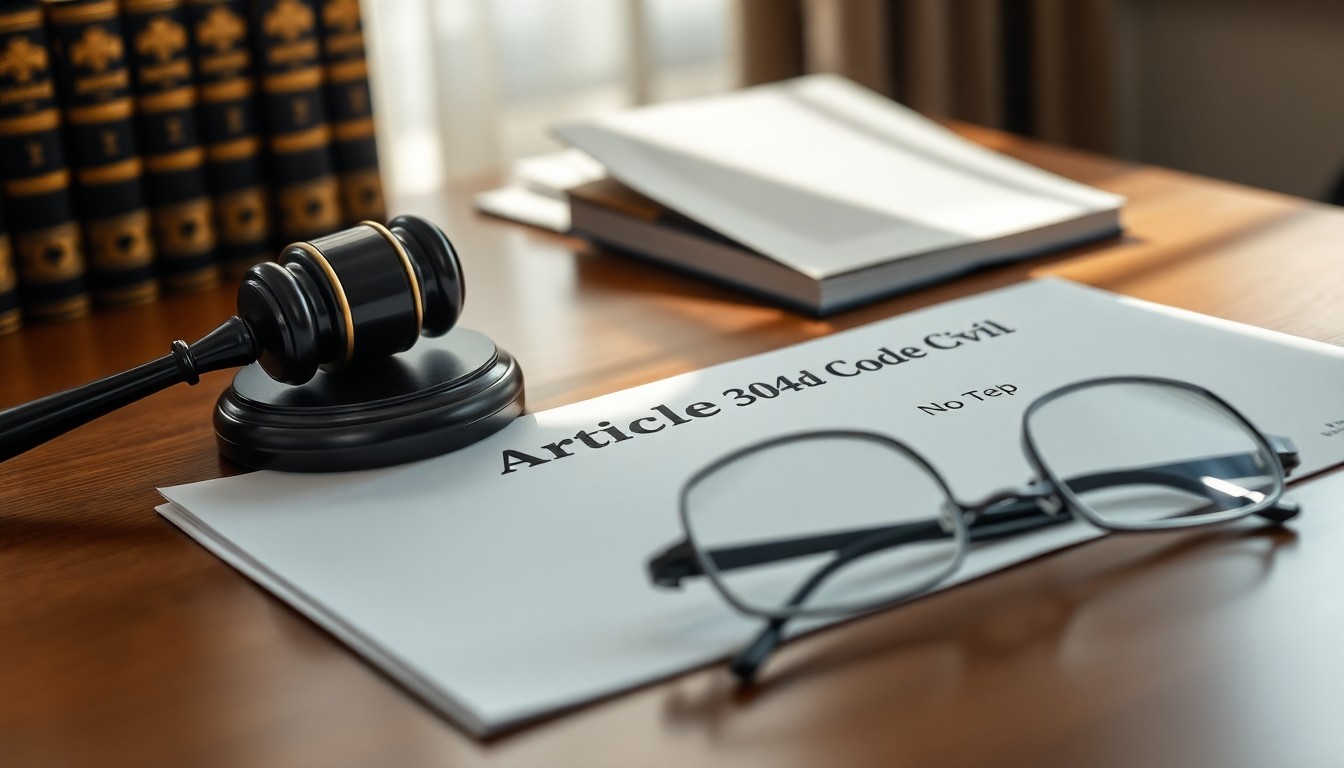 Que dit l'article 1304 3 du code civil sur la responsabilité