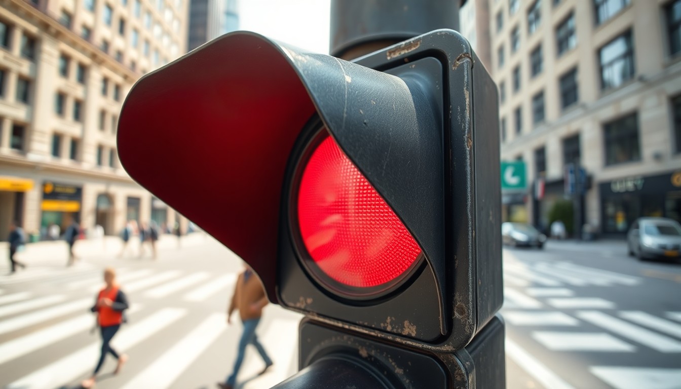 Les différences régionales dans l'application des lois sur les feux rouges